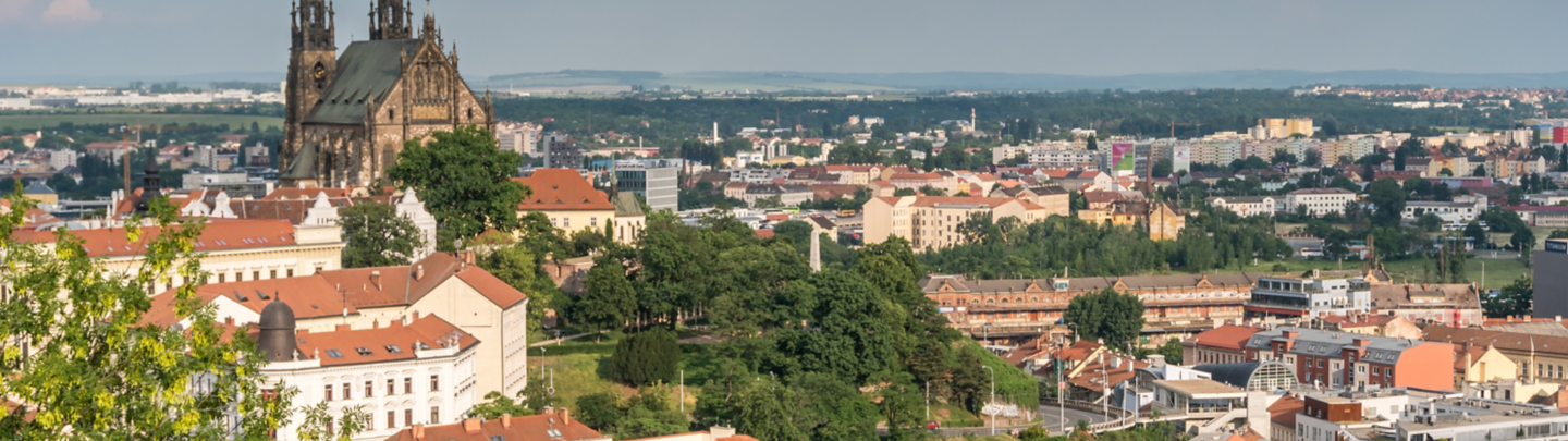 Brno skyline, Brno, South Moravian Region, Czech Republic