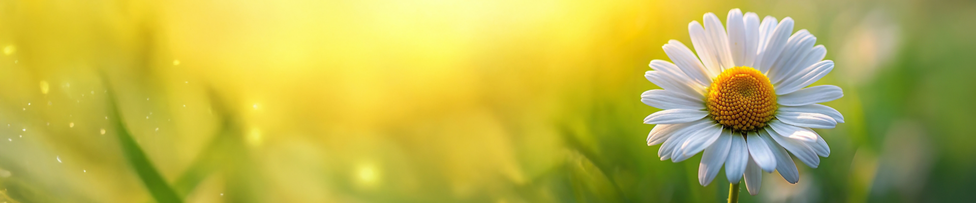 Close-up of a white daisy symbolizing sustainability and natural energy solutions for EcoSpace by Hitachi Energy