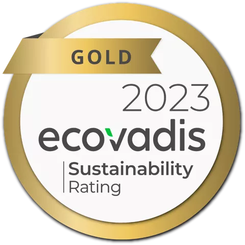 Hitachi Energy Sustainability 2030 EcoVadis Gold Medal