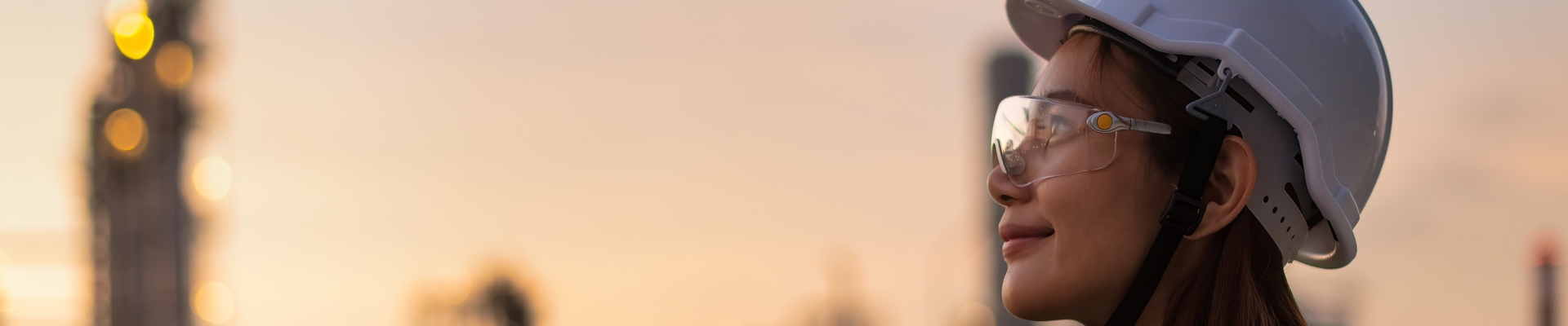 Petroleum oil refinery engineer worker in oil and gas industrial with personal safety equipment PPE to inspection follow checklist by tablet.