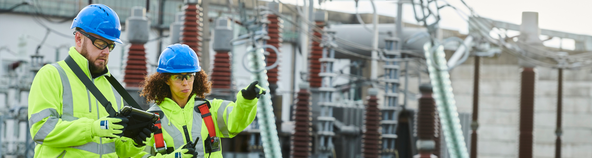 substation power worker