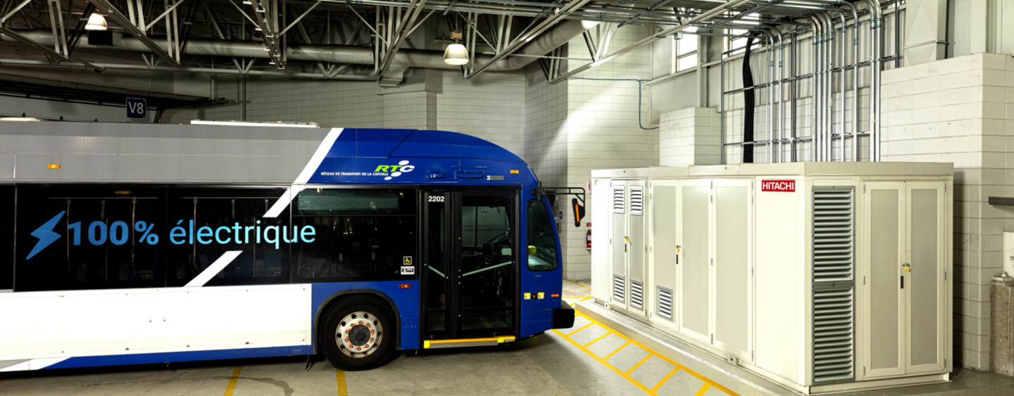 Hitachi Energy successfully deploys first centralized EV bus charging  system for Quebec City's public transit agency, Réseau de transport de la  Capitale (RTC)