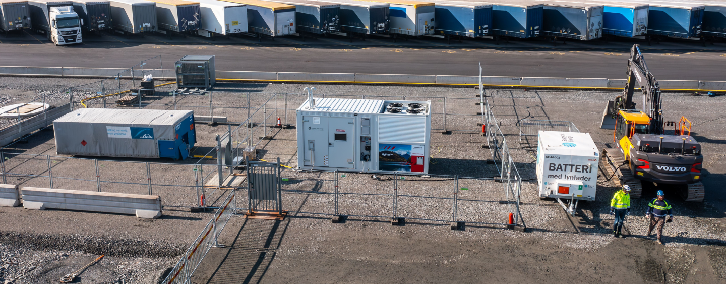 Hitachi Energy's HyFlex Generator Revolutionizing Construction Site Power Generation