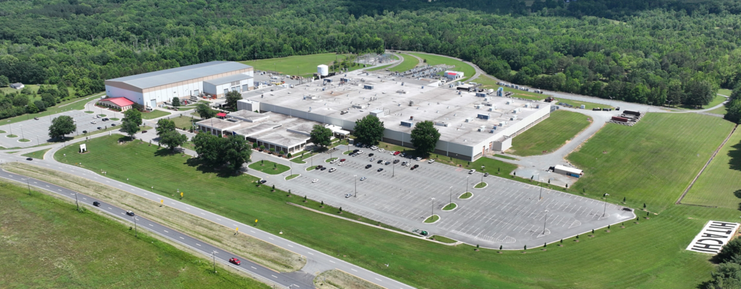 Transformer manufacturing facility in South Boston, Virginia