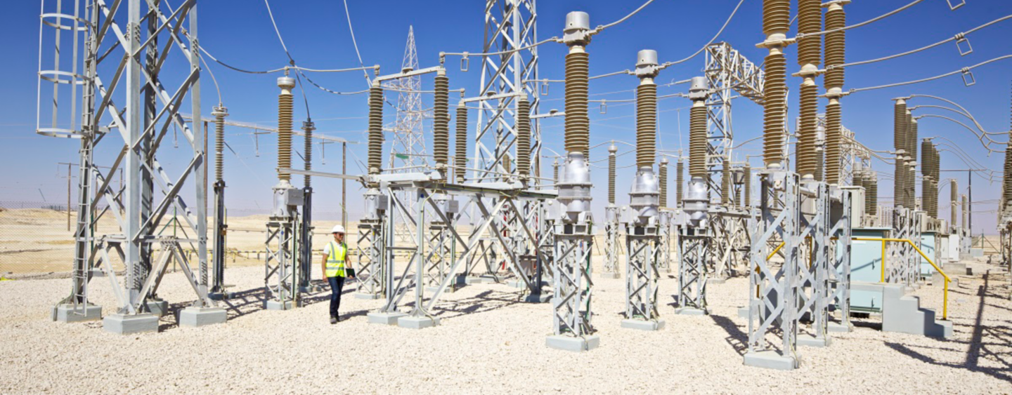 Sous-station de 132 kV — produits haute tension
